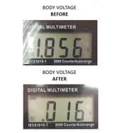 reduces body's voltage